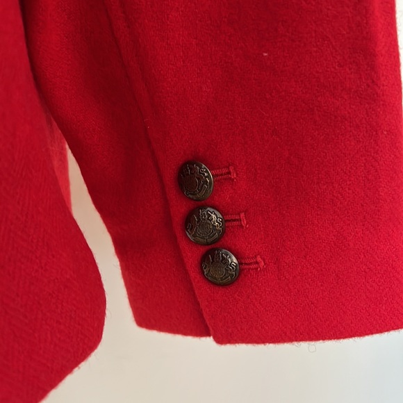 NWT Stunning Red Talbots Blazer - Picture 3 of 7